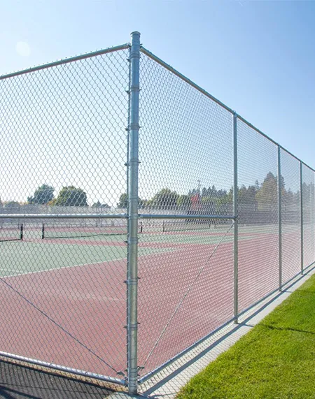 Chain Link Fence For Sports Court Project